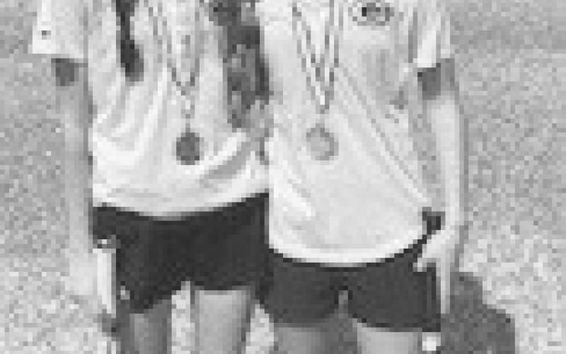 Girls Singles, Brooklyn Rivas 3rd Place Macie Stack 1st Place