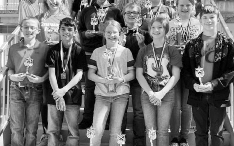 Junior High Kats shine at academic state meet