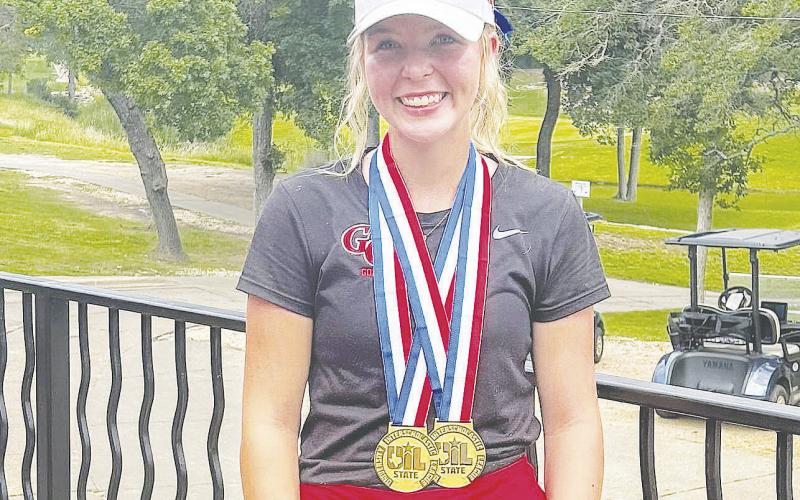 2024 Class 1A State Champion Golf Medalist Garden City - Rylee Wood