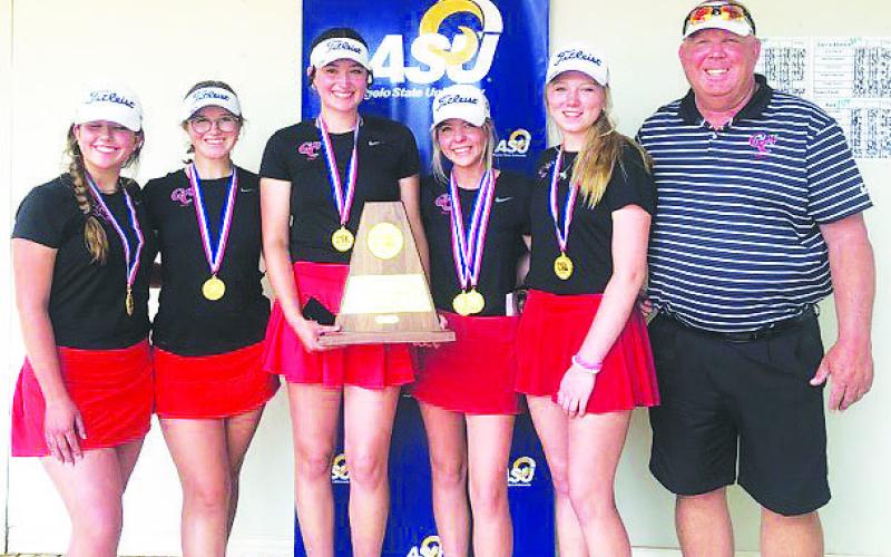 Garden City girls win fifth straight region golf title
