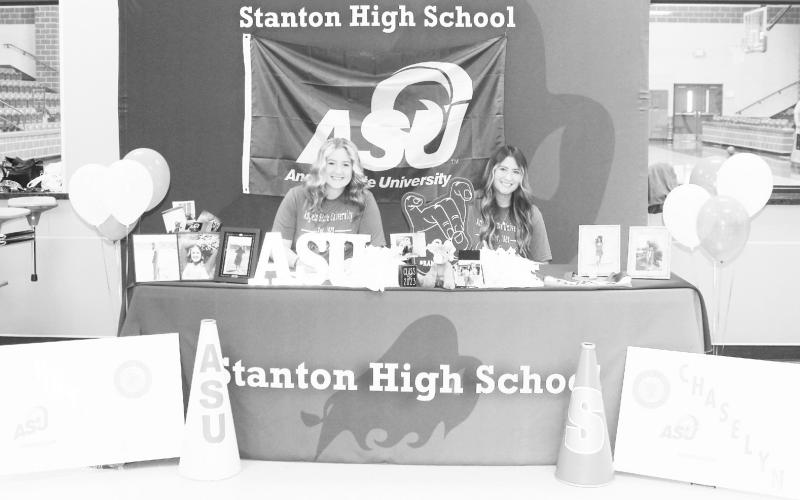 Stanton High School Sees Two Seniors Sign to Cheer for Rams