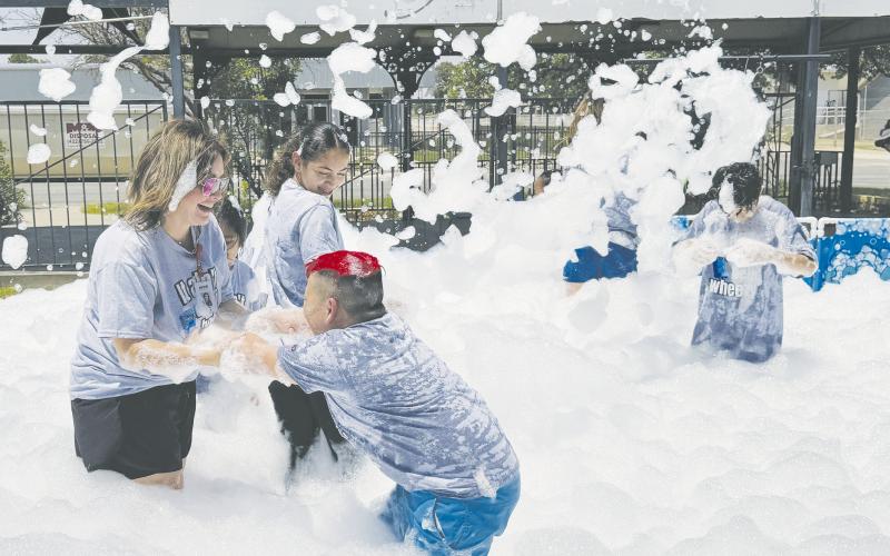 Martin County Hospital District Nurse Practitioner Megan Chandler hosted the second annual Asthma Camp this week in Stanton. See story page 12.
