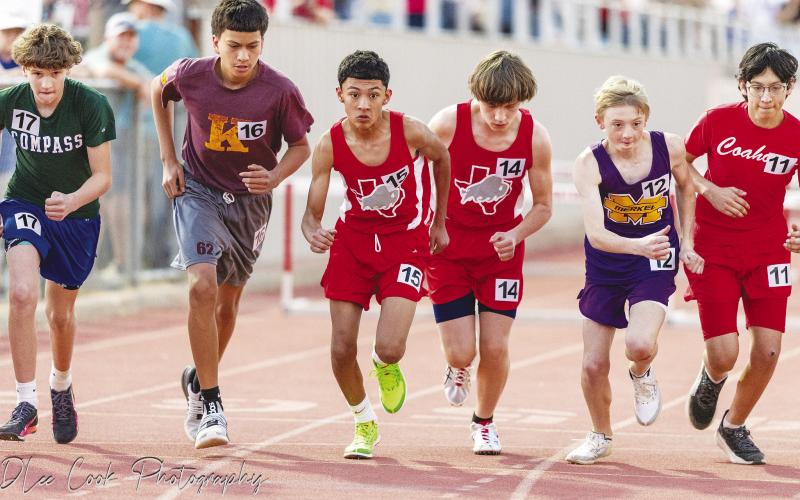 photo by D’Lee Cook Photography Stanton Junior High competed at the Buffaloes Relays on Tuesday.