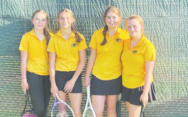 Grady Wildcat 7th Graders Dominate District Tennis