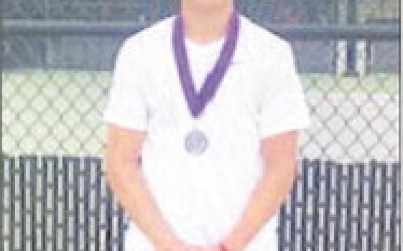 Sterling City Varsity Tennis Tournament Results from April 12th Samantha Griffin - 1st Place Girls Singles Chapman Sims - 2nd Place Boys Singles