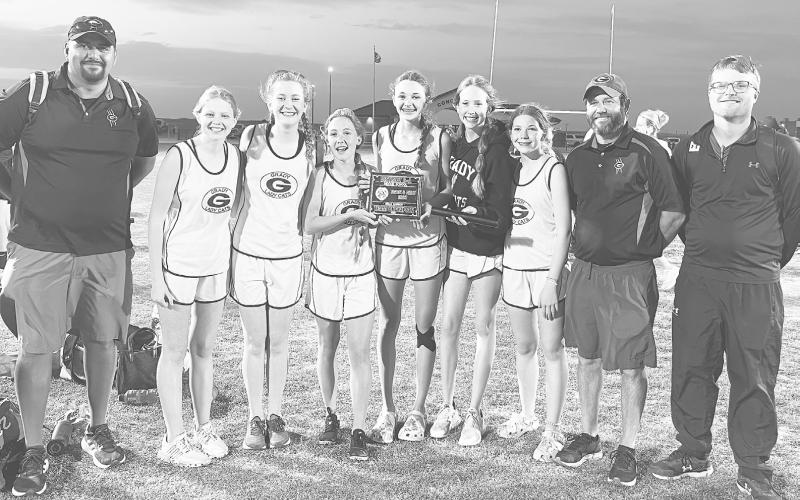 Grady junior high Lady Cats rack up 10 gold medals at district
