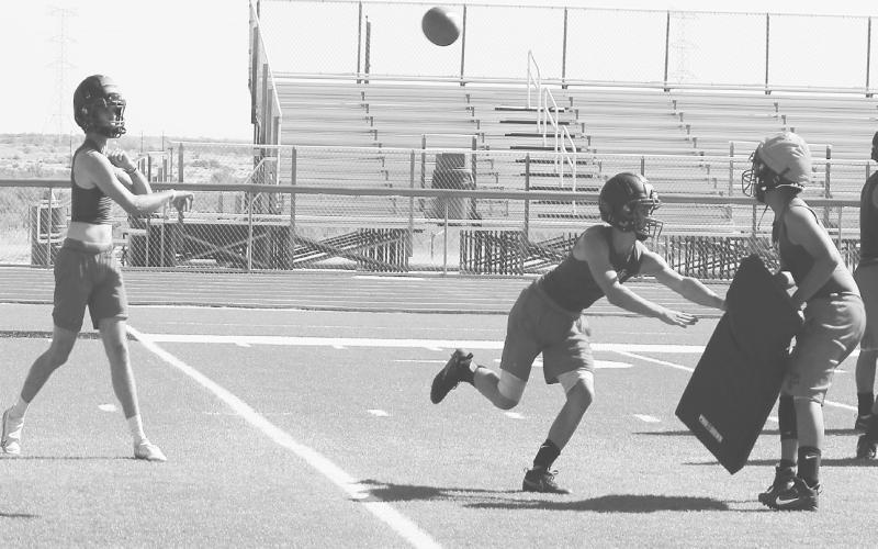 Young Bearkat team takes field for first day of practices