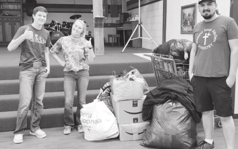 ABOVE: Grady FFA President
