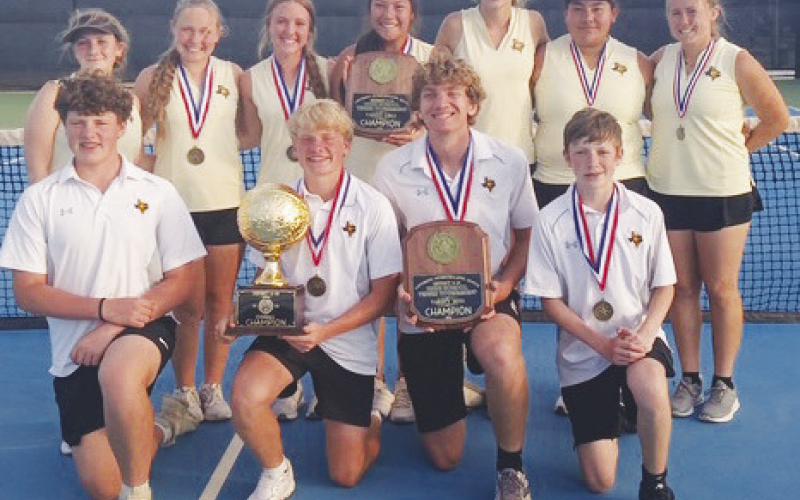 Grady tennis dominates District 6 tournament with championship sweep