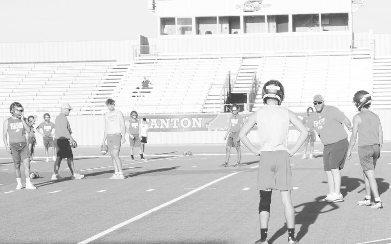 Stanton Buffaloes have 68 report for first football practice