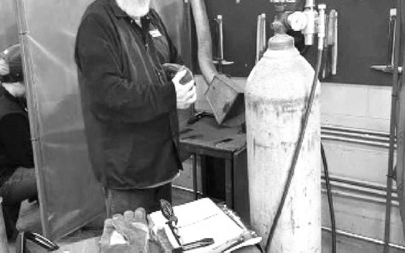 Grady’s David Disselhorst takes part in Ag Mechanics Academy in San Marcos.