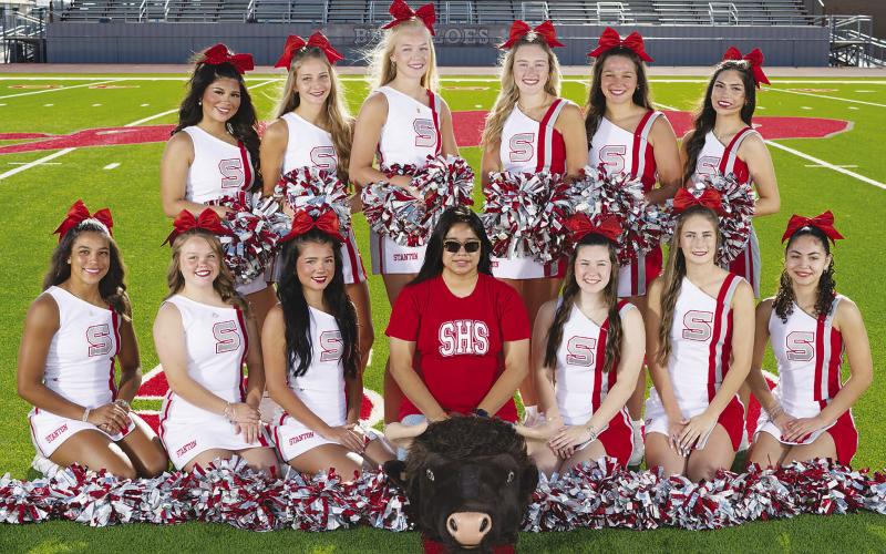 2026 Stanton Cheerleaders and Mascot