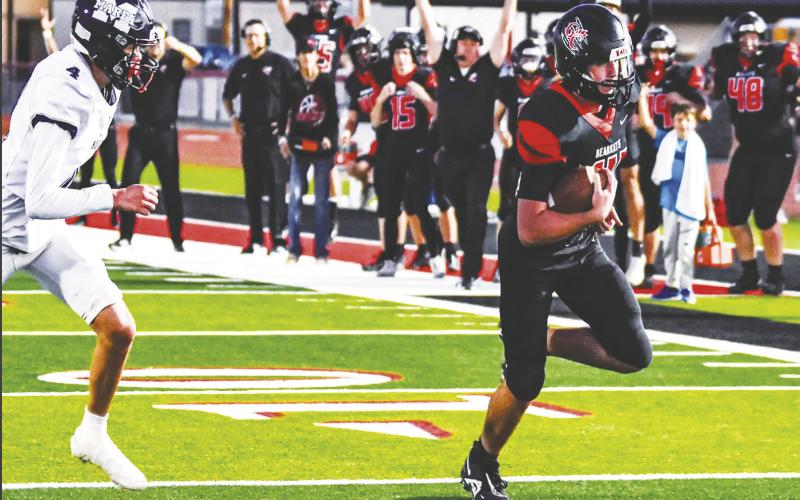 A moment years in the making: Garden City's Waylyn Davis scores touchdown after overcoming traumatic injury