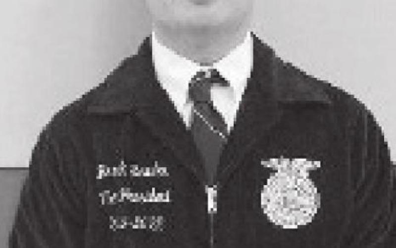Glasscock County Senior Creed speaker Brock Braden