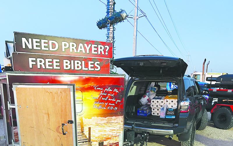 Stanton couple apart of relief efforts in Panhandle wildfires
