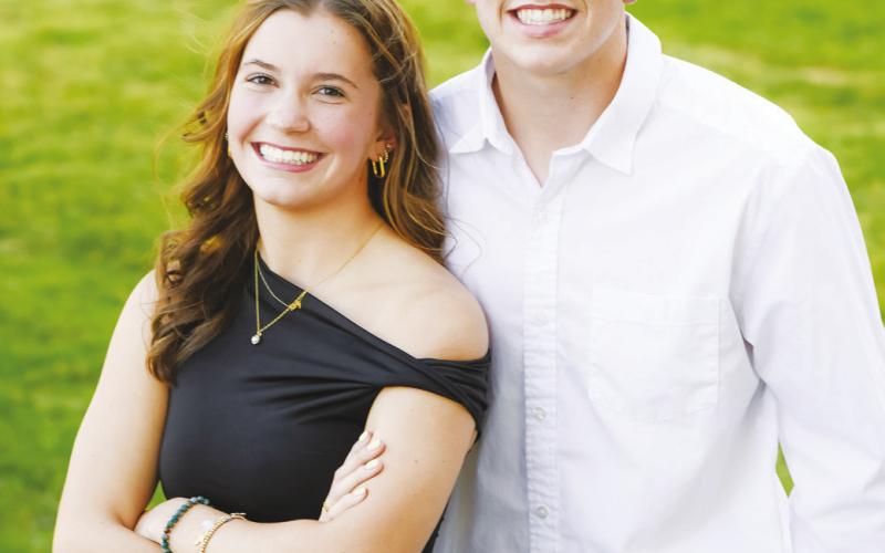 Karly Baker and Brik Fryar