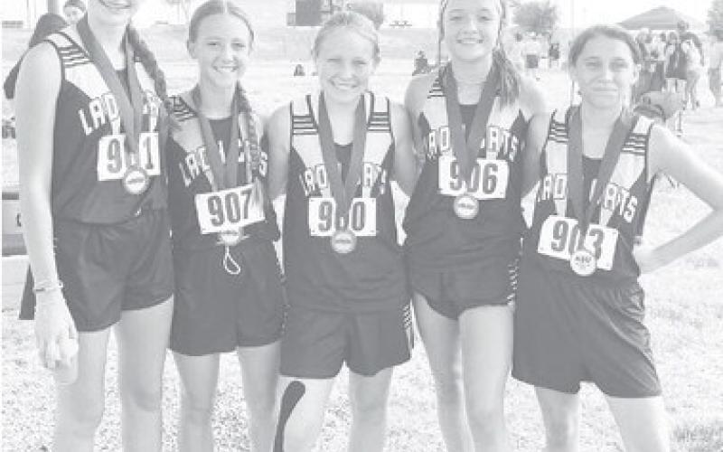 Grady Lady Wildcat Top 15 Finishers at Angelo State HS Stampede