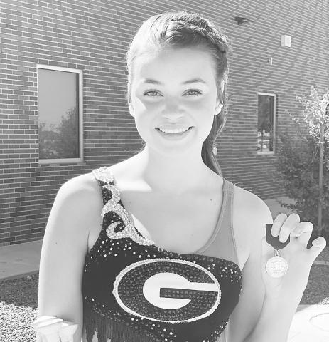 Grady’s first State Qualifier for the 2023-24 school year is Briley Harrell. She received a Gold rating in Solo Twirling. She will compete at State in the spring.