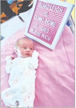Luxton, Gonzales bring home a beautiful baby girl