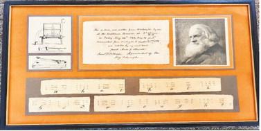Local Museum spotlights 1844 telegraph message that transformed communication