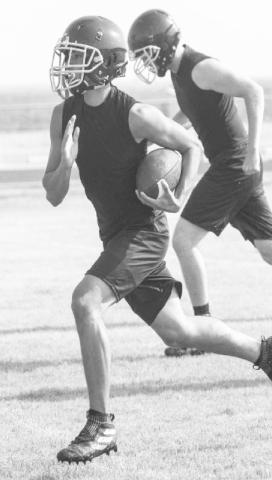 The Grady coaching staff is looking to senior running back Frankie Jimenez to carry the load and be a team leader for the Wildcats this season.