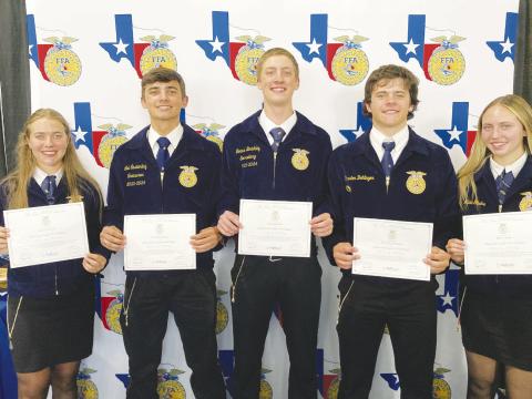 Glasscock County FFA Members Attend State Convention