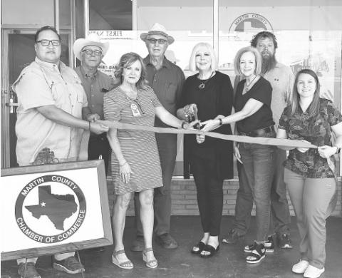 The Martin County Chamber of Commerce Office
