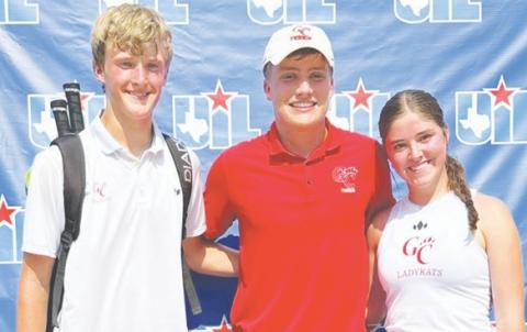 High School Tennis players