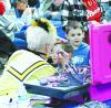 Miss Motzi entertained the young crowd at the 36th Annual Soup Cook-off