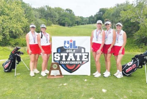 Garden City Lady Bearkats golf team is the Class 1A State Golf Runner-Up. The team was led by senior Keegan Batla with a 4th place finish.