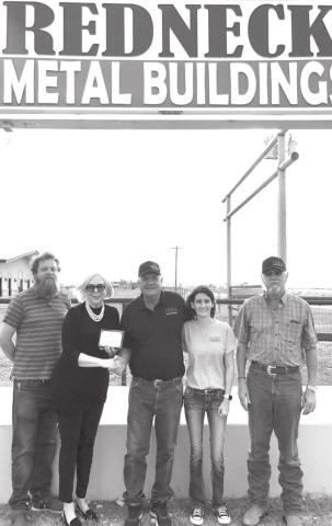 The Martin County Chamber of Commerce is proud to announce the May 2021 Business of the Month is Redneck Metal Buildings. Redneck Metal Buildings is a big supporter of the Chamber and other businesses. Redneck Metal Buildings hosted their first Redneck Roundup Car and Truck Show April 10th with a huge attendance. Redneck Roundup raised $50,000 and donated it to the charity “Gifts of Hope” serving cancer patients and their families offering support, lodging, information and networking.