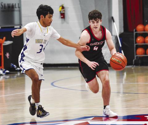The Garden City Bearkats opened the Class A playoffs with a commanding 60–31 bi-district win over Menard, but their run ended in the Area Round with a 46–33 loss to Buena Vista. photo by Janie Fryar