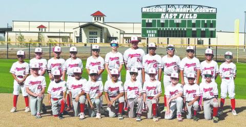 Stanton 12U team (back row) placed 2nd place and the 10U team (front row) earned 3rd place in the District tournament last week in Andrews. Both teams are headed to Levelland this week to compete for seeding in the State Tournament later this month.