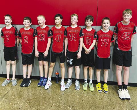 The Garden City 6th Grade basketball little league team went 9-0 for the season. They played in a 6-man little league playing surrounding 1A schools. Left to right Cooper Baker, Roper Gass, James Blalock, Rene Cano, Duncan Cypert, Korbin Cervantes, Cade Baker, Shooter Brinkley. Not pictured Braxton Dieringer.