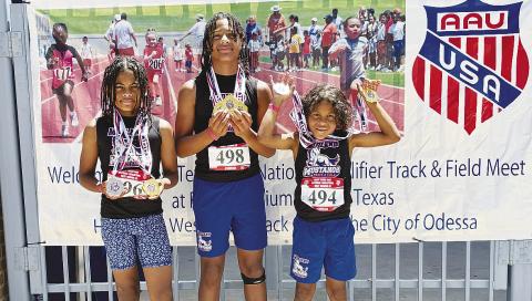 Stanton brothers shine at Games of Texas track meet