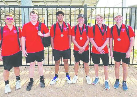 Garden City tennis teams compete in Lamesa