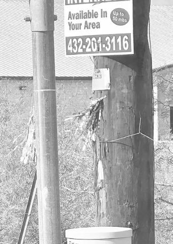 Cranky community members complain about trash on poles