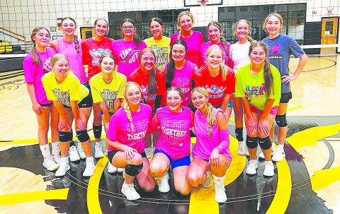 The Grady Lady Wildcats varsity and junior varsity volleyball teams opened the season on Tuesday with wins over Ira.