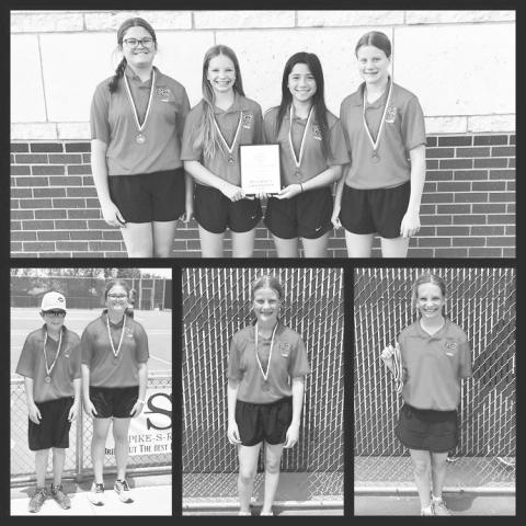 Garden City Bearkats Junior High District Tennis Results