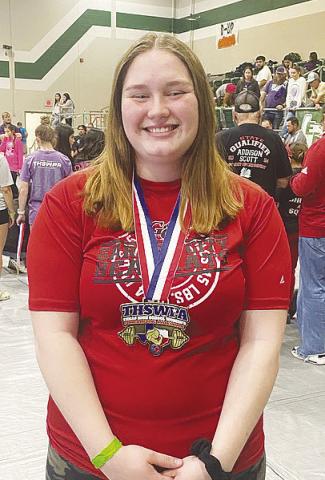 Garden City powerlifter Lynnette Wittrein is the Region I champion and qualified for state with a Three-Lift Total of 850 lbs.