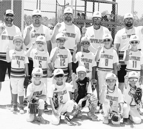 8U Buffaloes look unbeatable in first tournament