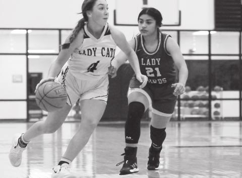 Junior varsity Cats finish third