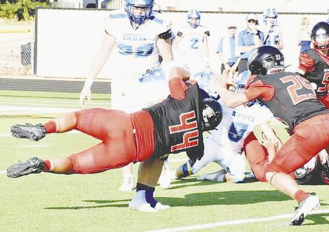 Garden City rallied from a halftime deficit to beat Nazareth 62-44 in the season opener at the Grid Iron Classic in Jayton. by Janie Fryar