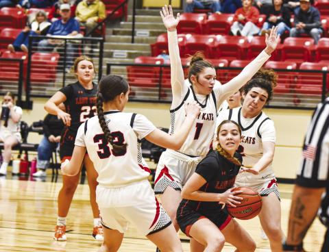 The Garden City Lady Bearkats high powered offense and stingy defense has positioned them on top of the district standings.