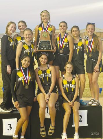 Grady track teams shine at district meets