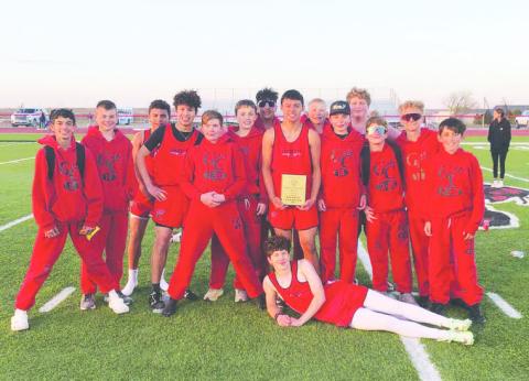 Junior high track teams wrap up season