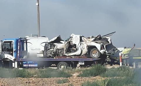 Plainview man dies in Martin County wreck