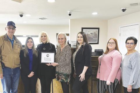 The Martin County Chamber of Commerce is pleased to announce the Business for the Month for January is Community National Bank.