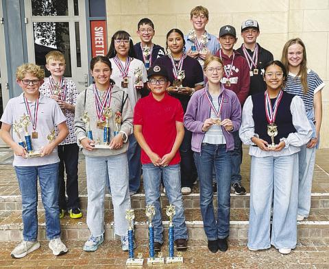 Bearkats earn 4th in State sweepstakes at TMSCA meet, led by strong individual finishes