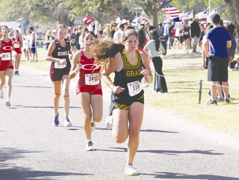 Grady girls capture third at Iraan Invitational